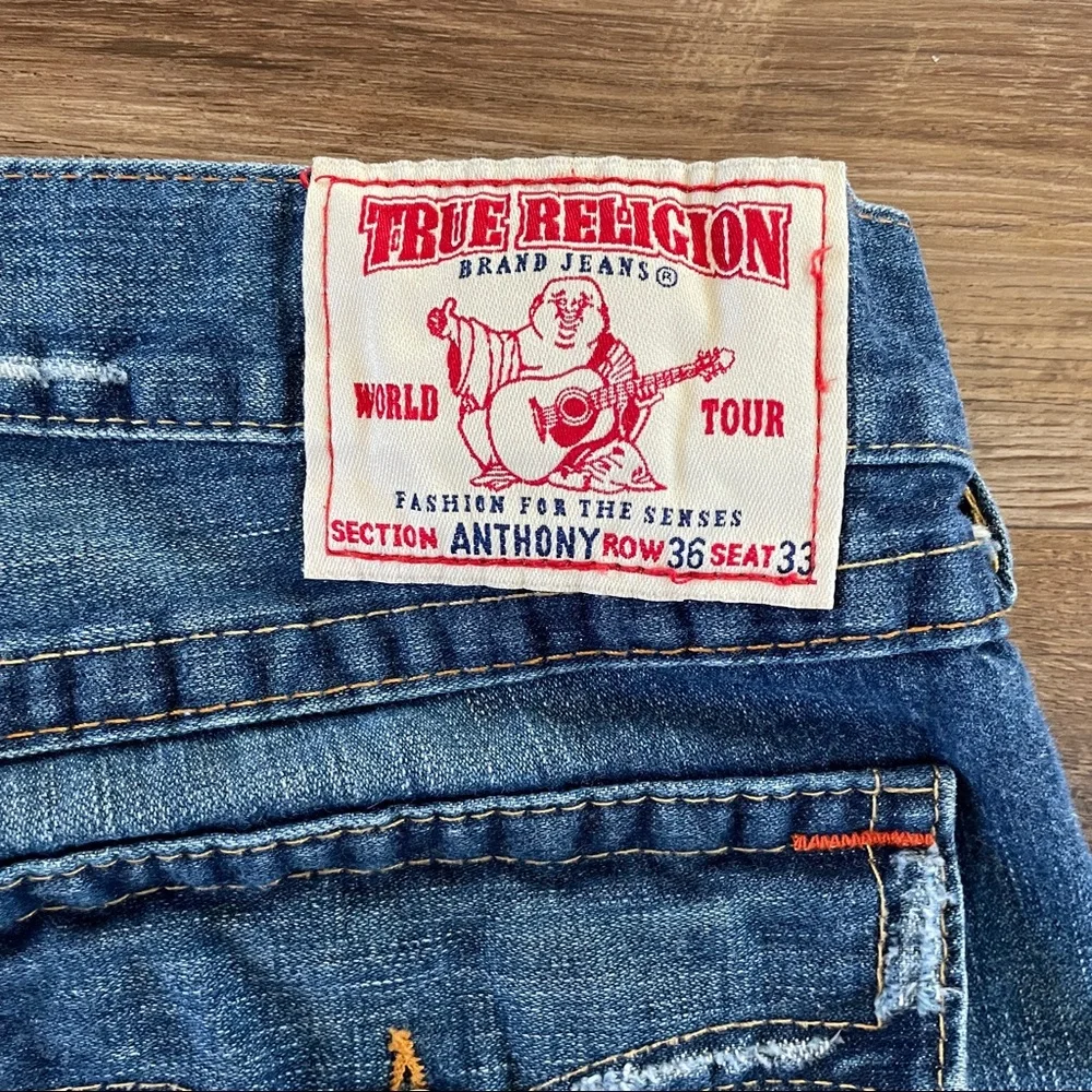 True Religion Anthony jeans 36